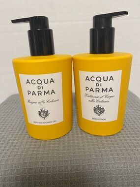 Acqua Di Parma Yellow Bath & Body Duo with Black Pumps